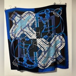 Hermes Paris Scarf/Shawl 55 X 55 Inches EUC